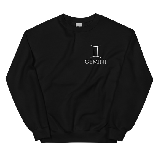 Gemini Sweatshirt - White Print
