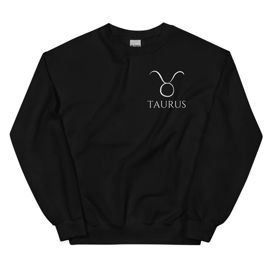 Taurus Sweatshirt - White Print