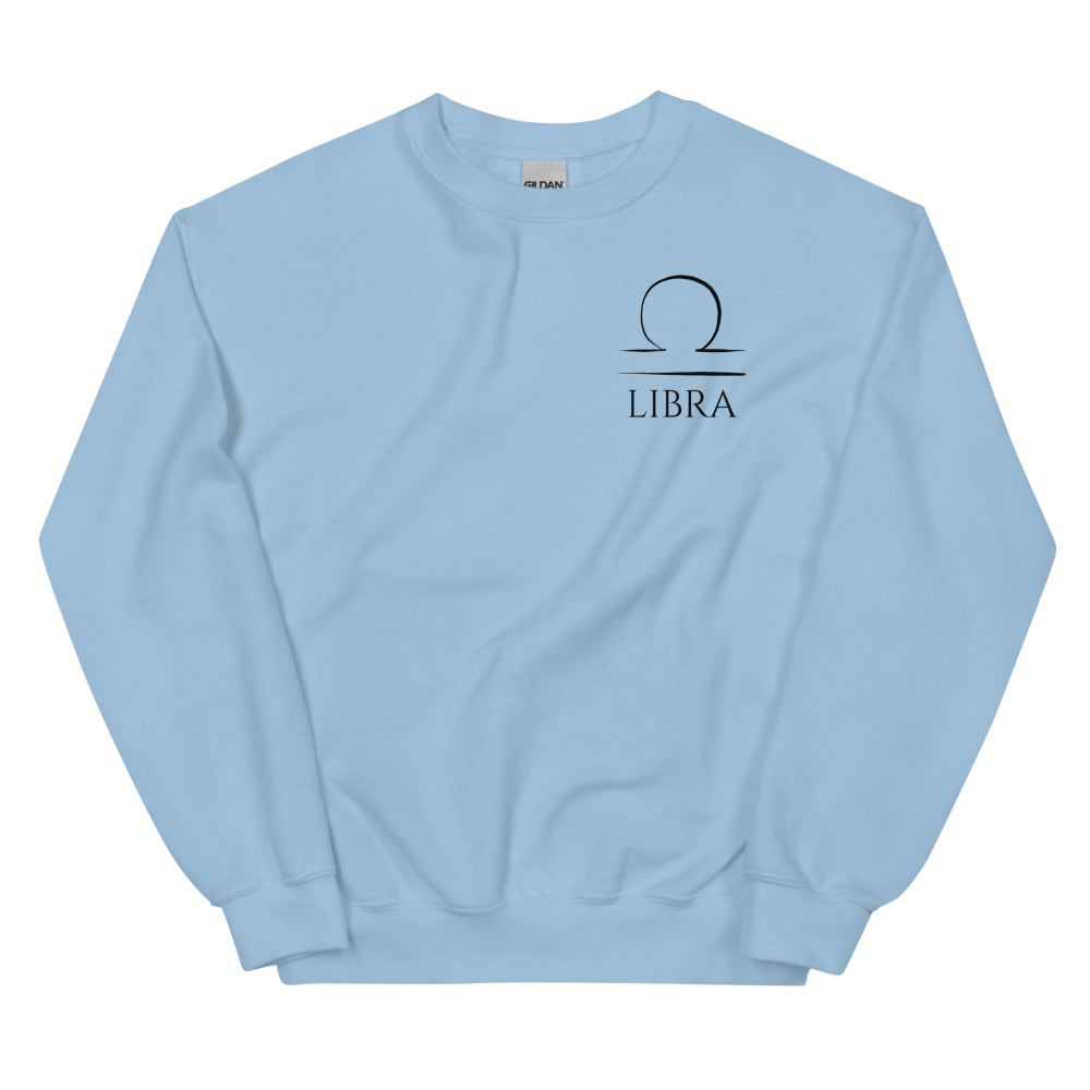 Libra Sweatshirt - Black Print