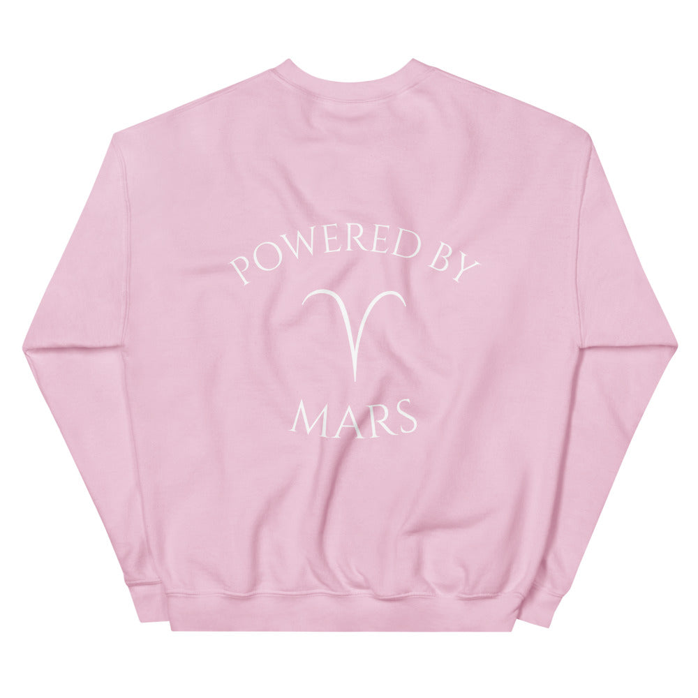 Aries Sweatshirt - White Print