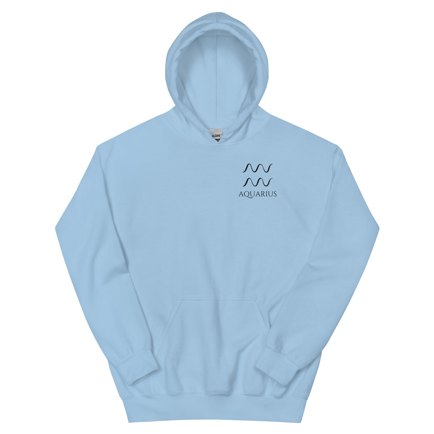 Aquarius Hoodie - Black Print