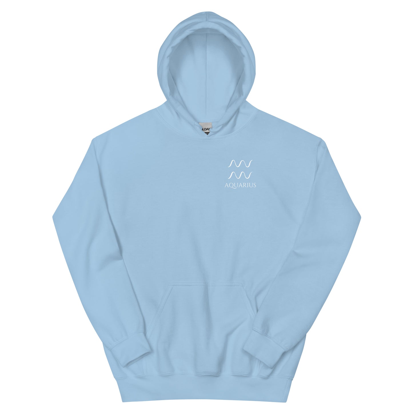Aquarius Hoodie - White Print