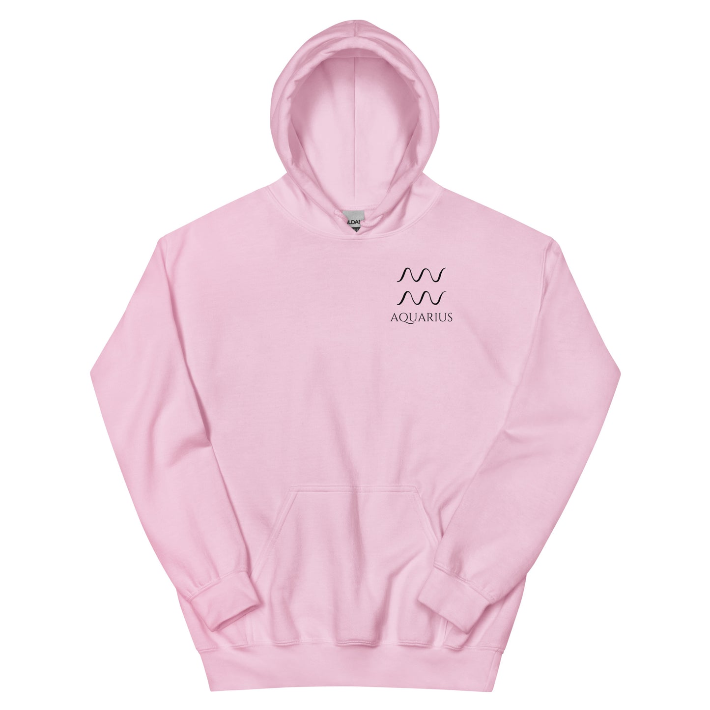 Aquarius Hoodie - Black Print