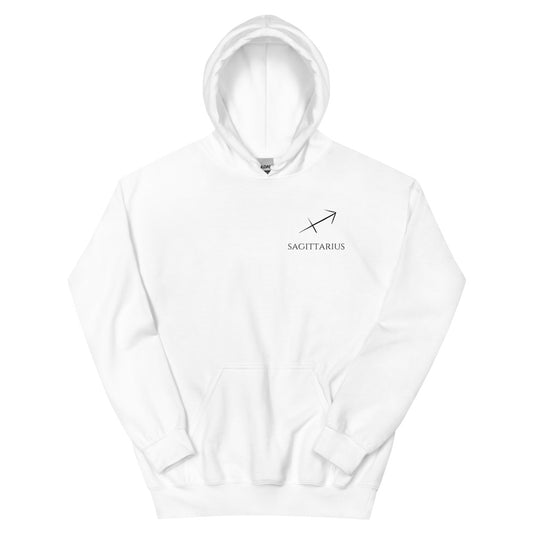 Sagittarius Hoodie - Black Print