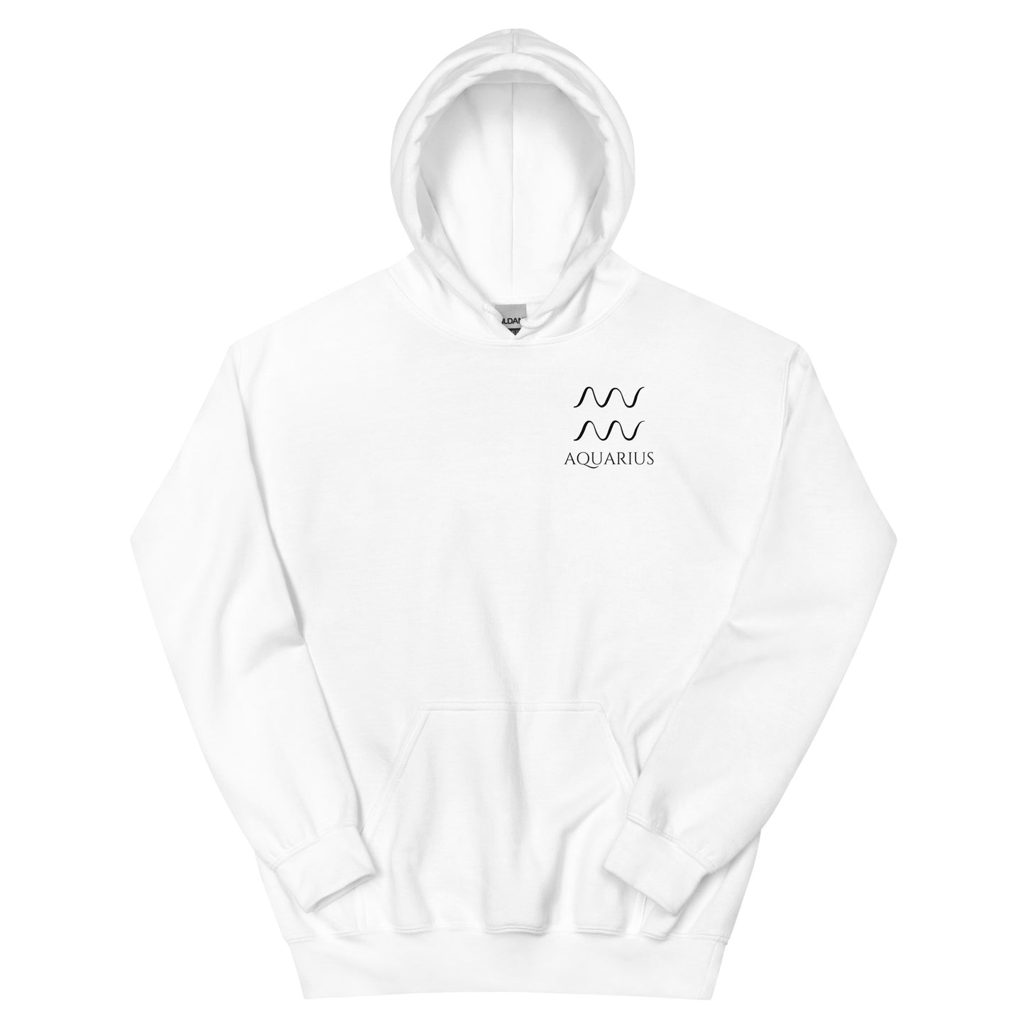 Aquarius Hoodie - Black Print