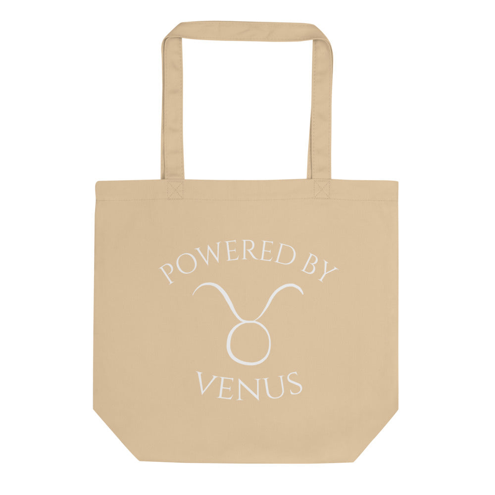 Powered by Venus Tote Bag - Taurus Edition