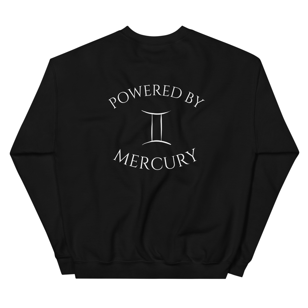 Gemini Sweatshirt - White Print