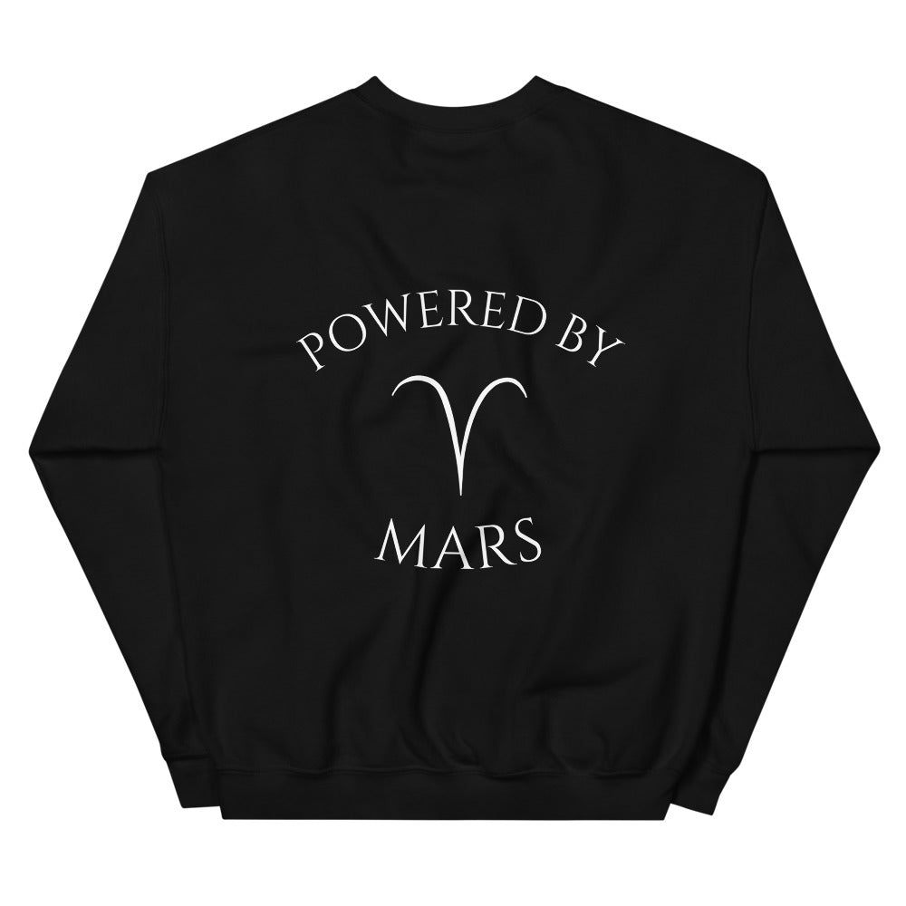 Aries Sweatshirt - White Print
