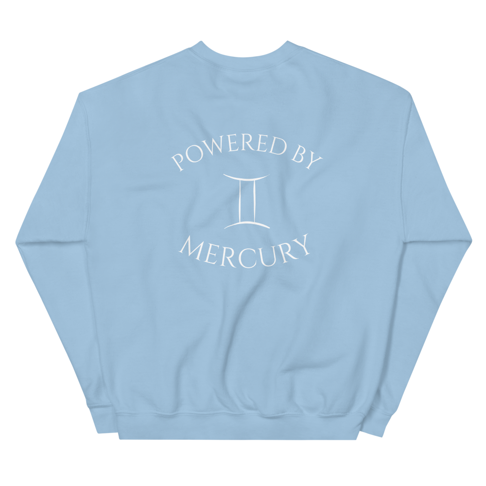 Gemini Sweatshirt - White Print
