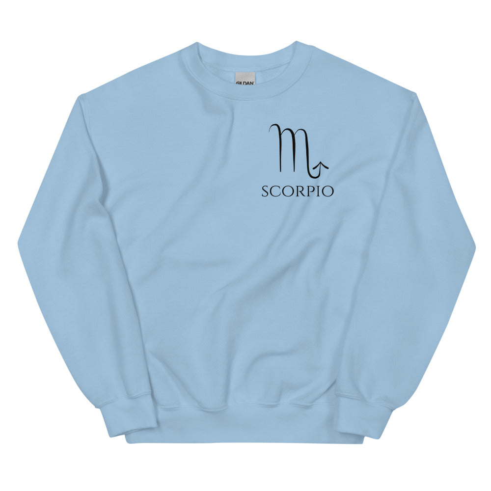 Scorpio Sweatshirt - Black Print