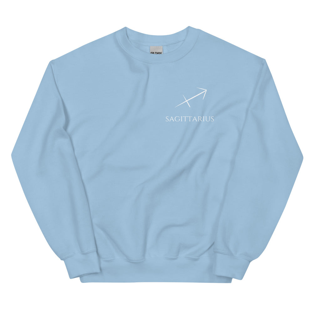 Sagittarius Sweatshirt - White Print