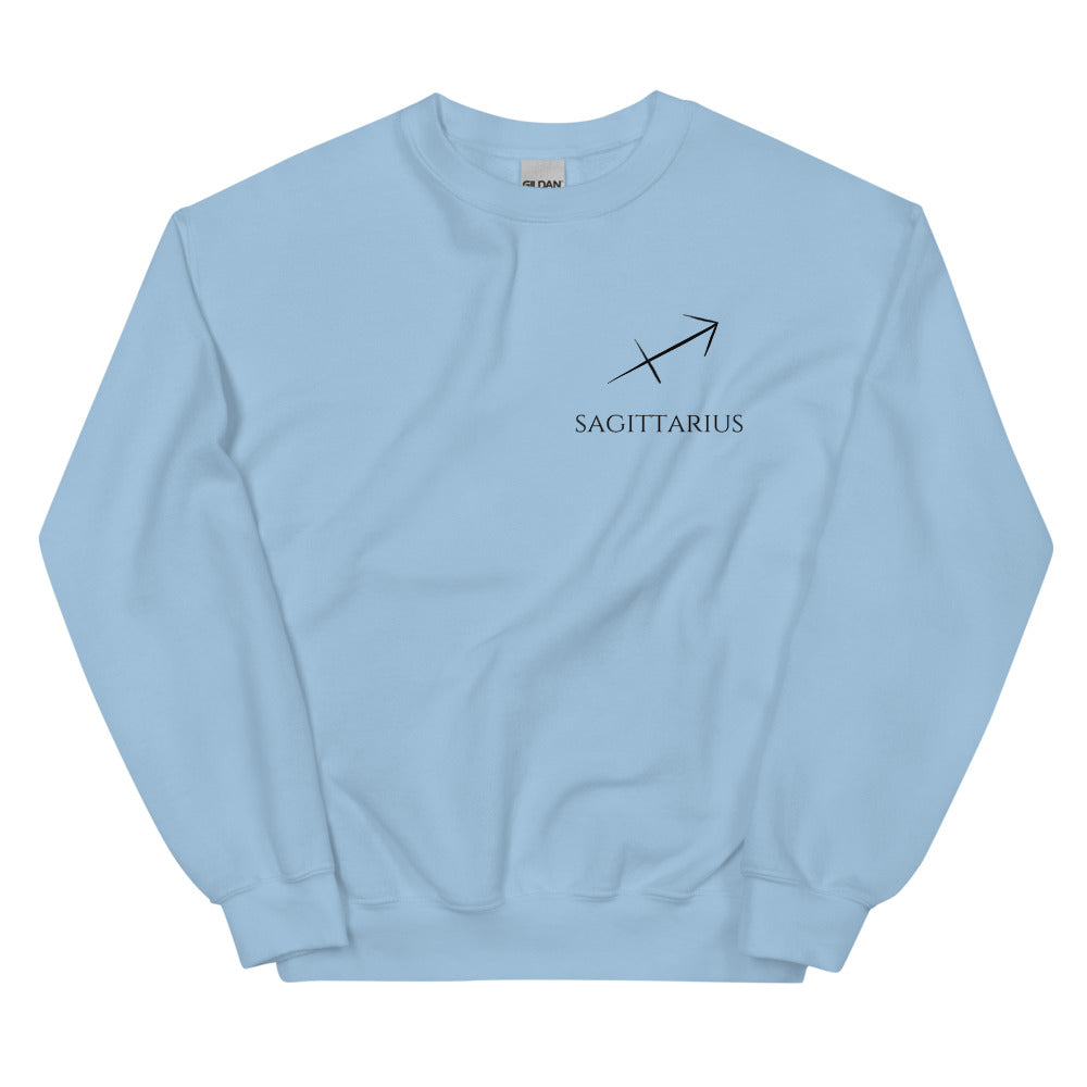 Sagittarius Sweatshirt - Black Print