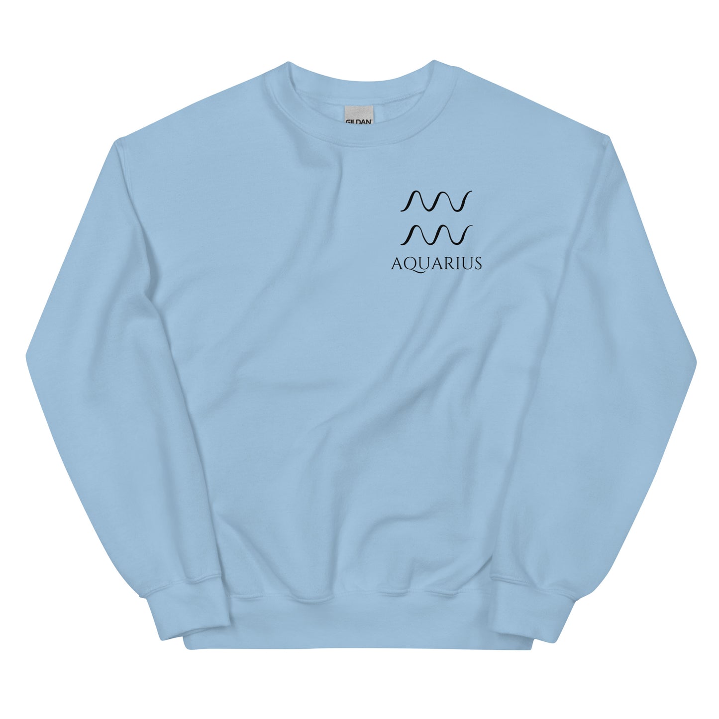 Aquarius Sweatshirt - Black Print