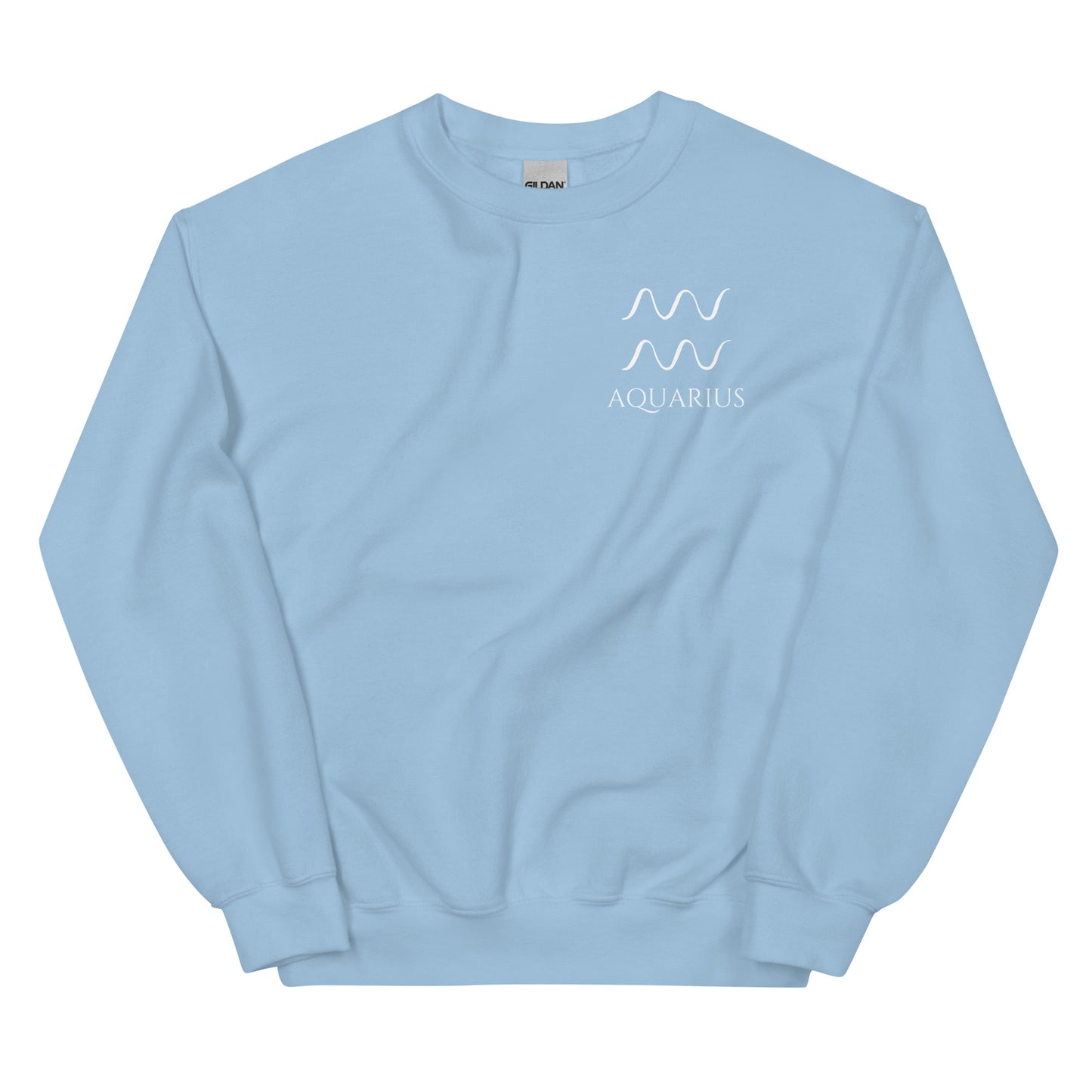 Aquarius Sweatshirt - White Print