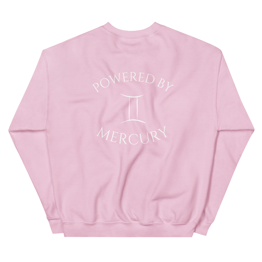 Gemini Sweatshirt - White Print