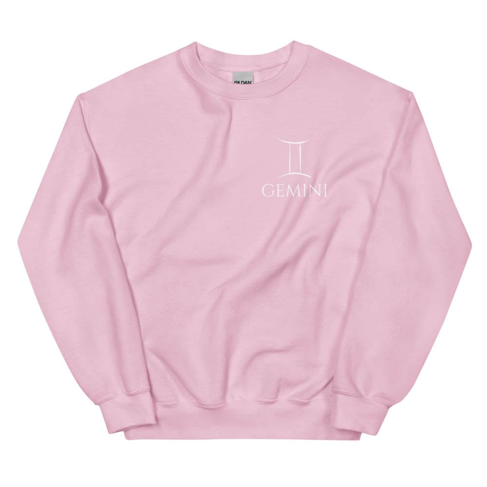 Gemini Sweatshirt - White Print