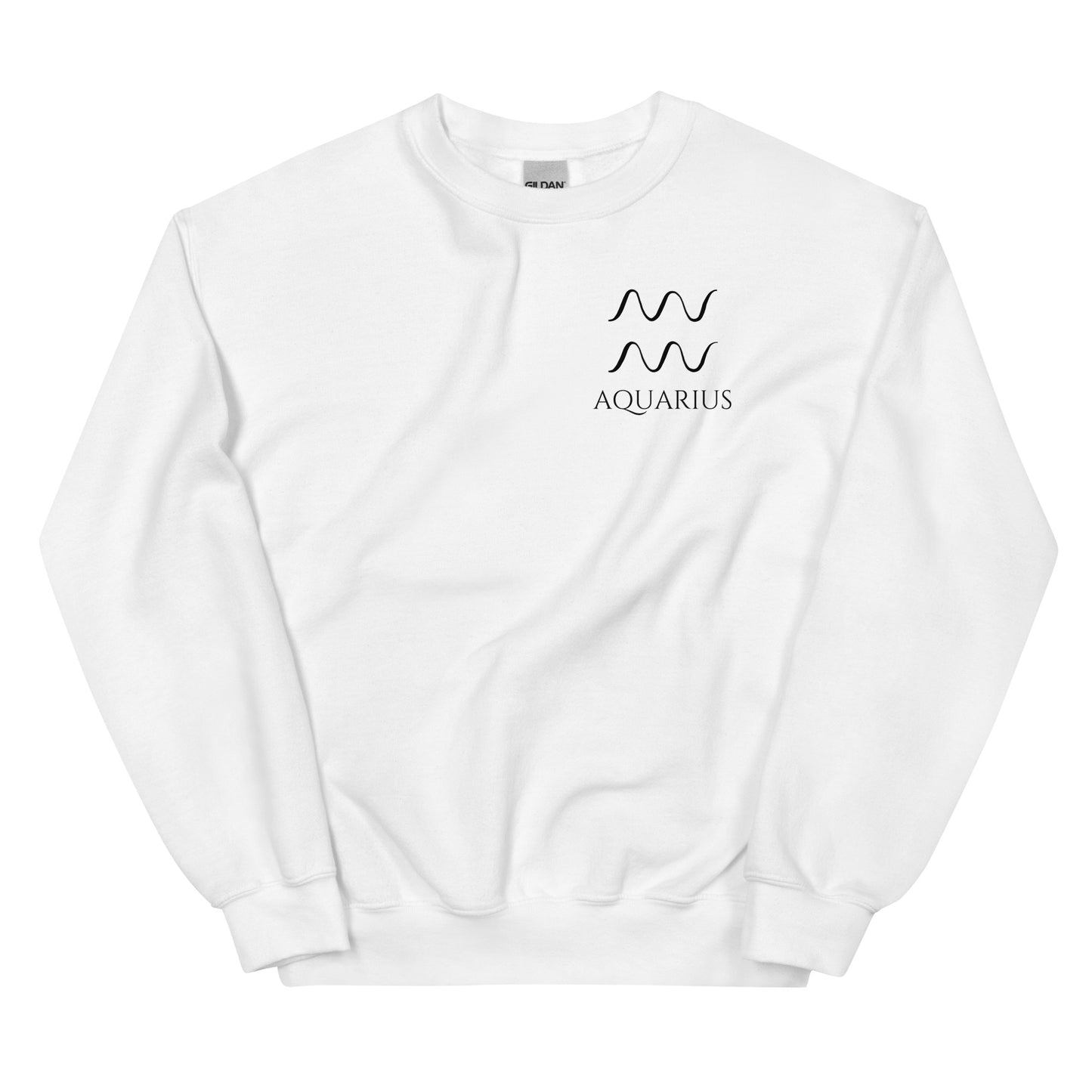 Aquarius Sweatshirt - Black Print