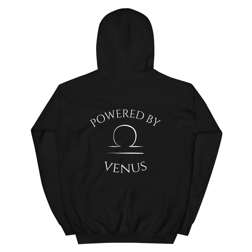 Libra Hoodie - White Print