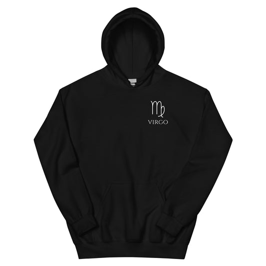 Virgo Hoodie - White Print