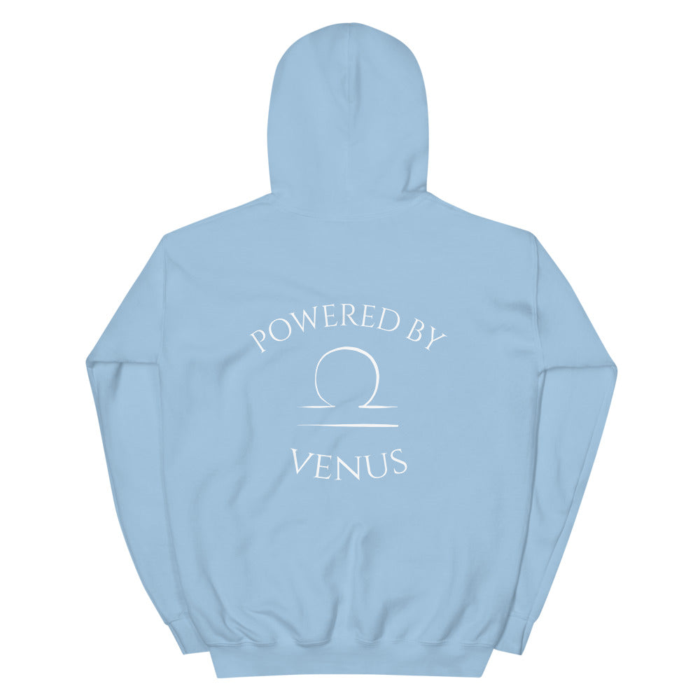 Libra Hoodie - White Print
