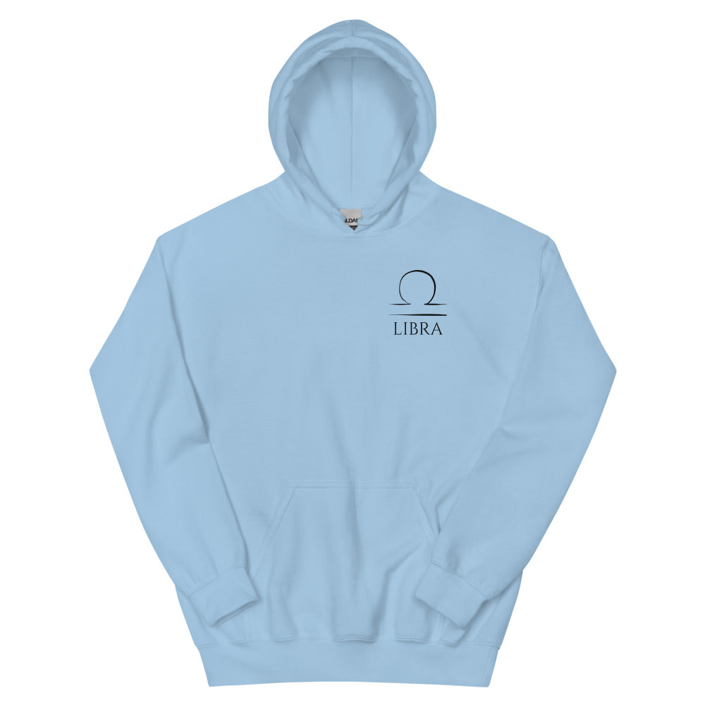 Libra Hoodie - Black Print