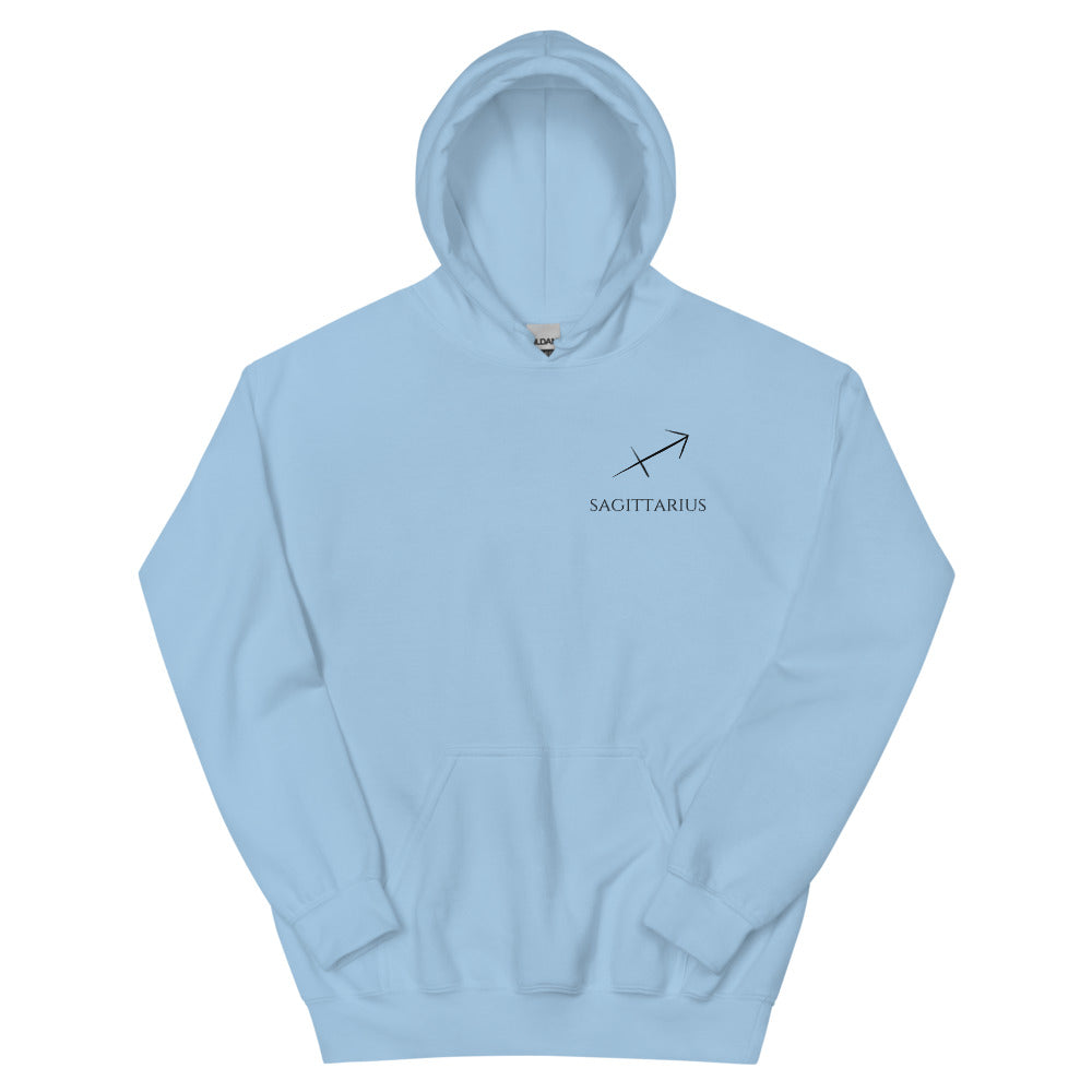 Sagittarius Hoodie - Black Print