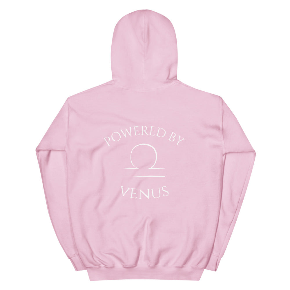 Libra Hoodie - White Print
