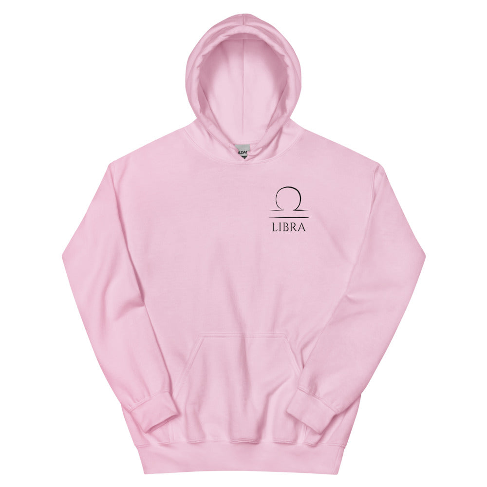 Libra Hoodie - Black Print