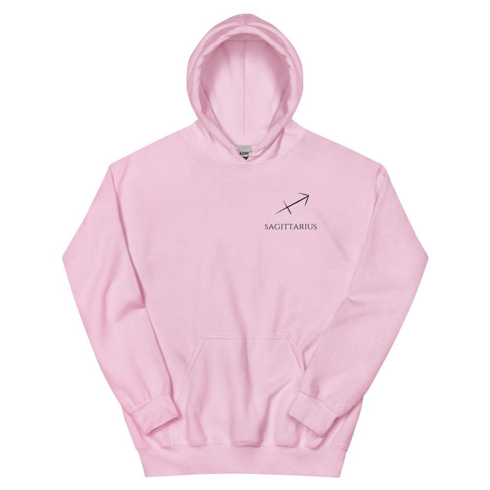 Sagittarius Hoodie - Black Print